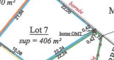 (lot 7) À saint-louis, terrain de 406m2 à vendre 122 800 €