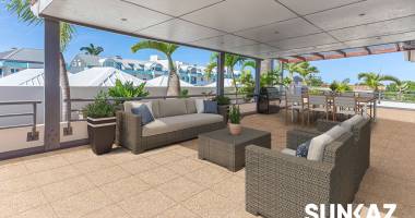 À vendre : spacieux appartement de 4 chambres avec magnifiques terrasses - À deux pas de la plage de st pierre