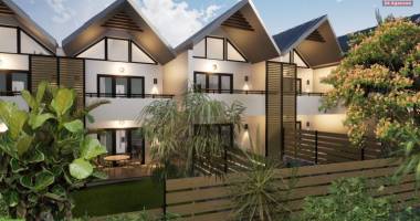 bel appartement t2 neuf, de plain pied avec jardin, etang salé les hauts.