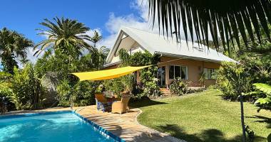 bellepierre, villa f6 piscine et terrain