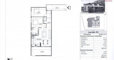 a vendre un appartement f3 neuf a saint gilles
