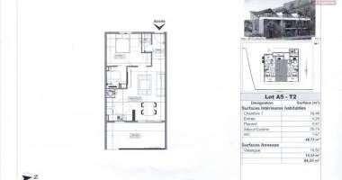 a vendre un appartement f2 neuf à st gilles
