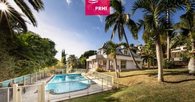 bellepierre : maison de prestige de type f6 avec piscine, proche du chu