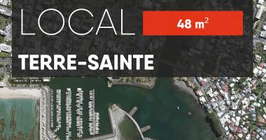 local commercial neuf de 48m² à l'entrée de terre sainte