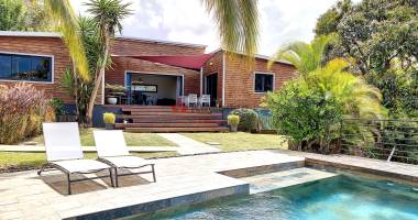 villa d'exception 3 chambres avec piscine   ligne des bambous, saint-pierre