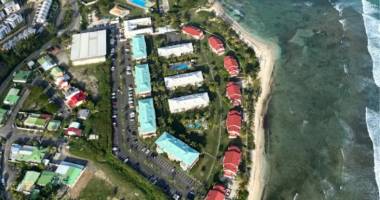 appartement t2 avec terrasse   résidence avec piscines crystal beach, saint-françois