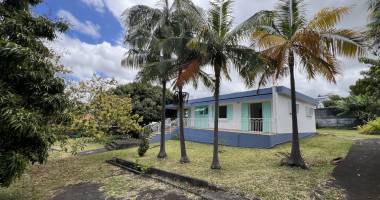 saint pierre 97410 - villa type creole - plain pied - beaux volumes - quartier paisible