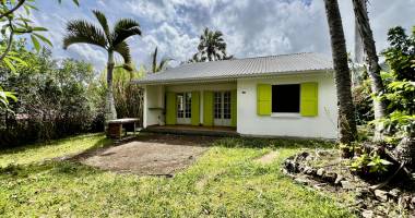 entre deux 97414 - villa f6 de plain pied - terrain plat - secteur paisible