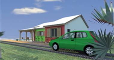 lamentin brefort. villa t4 a construire. proche de l'acces nationale, du centre ville et de toutes ses ...